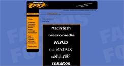 Desktop Screenshot of m.famousfonts.de