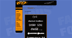 Desktop Screenshot of c.famousfonts.de
