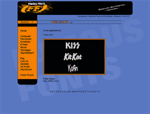 Tablet Screenshot of k.famousfonts.de