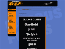 Tablet Screenshot of g.famousfonts.de