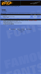 Mobile Screenshot of forum.famousfonts.de